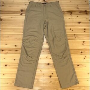 Rail Riders Pants Mens 32 Khaki Straight Leg Nylon Outdoor Hiking Pants